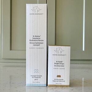 Drunk Elephant B-Hydra and B-Goldi